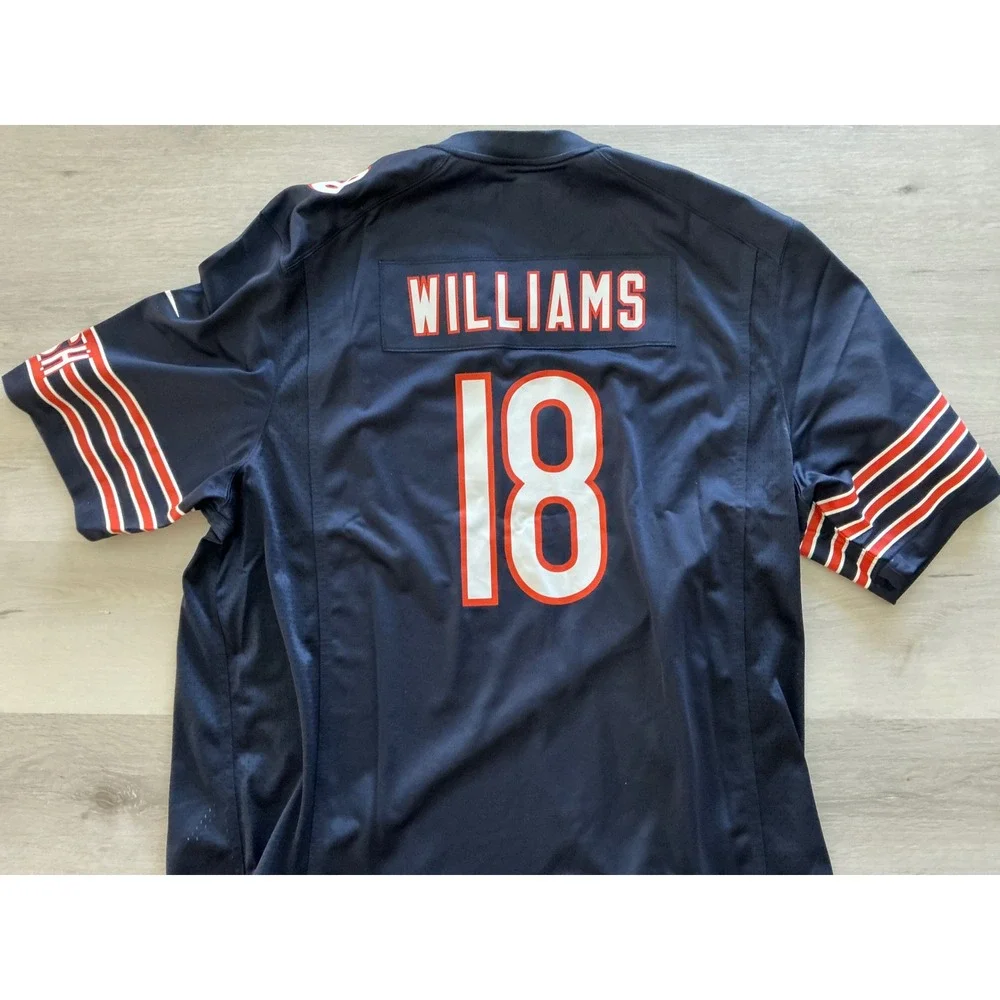 Nike Chicago Bears Caleb Williams #18 Jersey‎ Navy Blue 3XL New With Tags